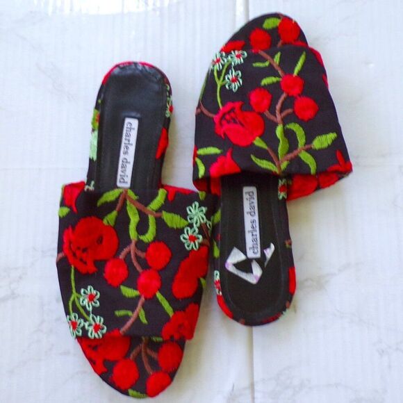 Charles David slide sandals 7 - Picture 2 of 8